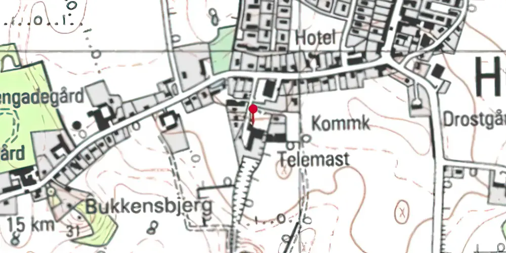 Historisk kort over Humble Station Historisk kort over Humble Station