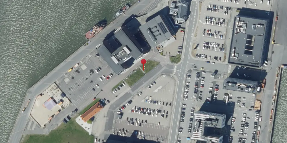 Historisk kort over Esbjerg Havn (Englandsstation) Station [1895-1951]