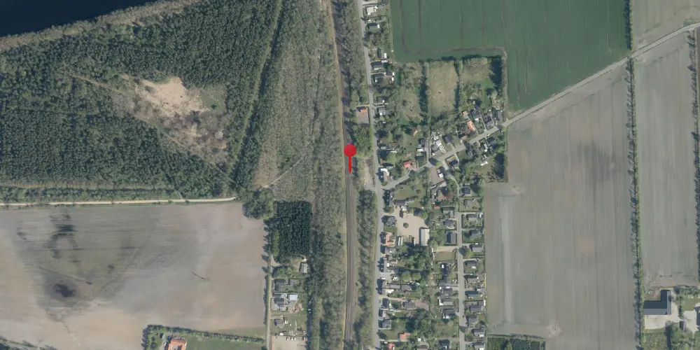 Historisk kort over Fasterholt Teknisk Station Historisk kort over Fasterholt Teknisk Station