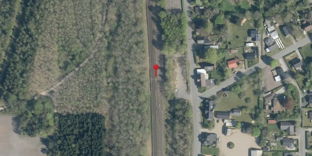 Historisk kort over Fasterholt Teknisk Station Historisk kort over Fasterholt Teknisk Station