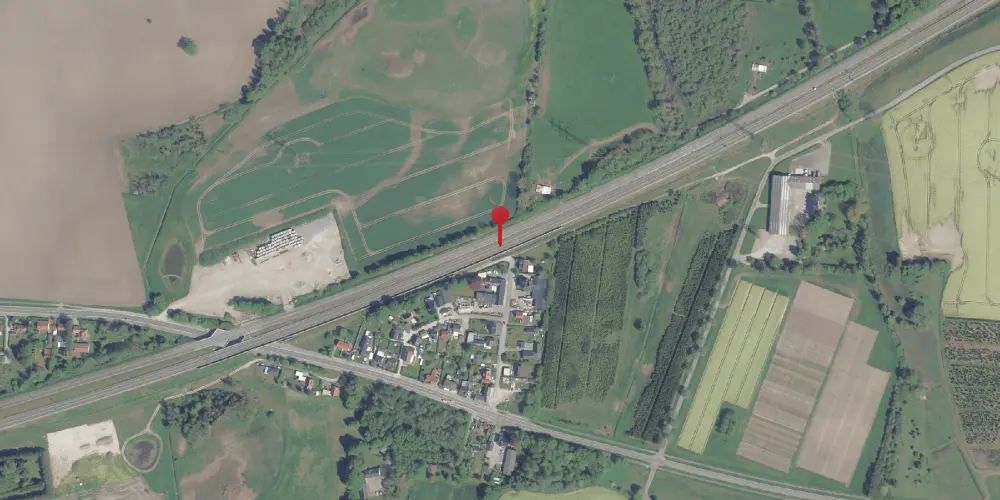 Historisk kort over Kværkeby Station [1900-1945]