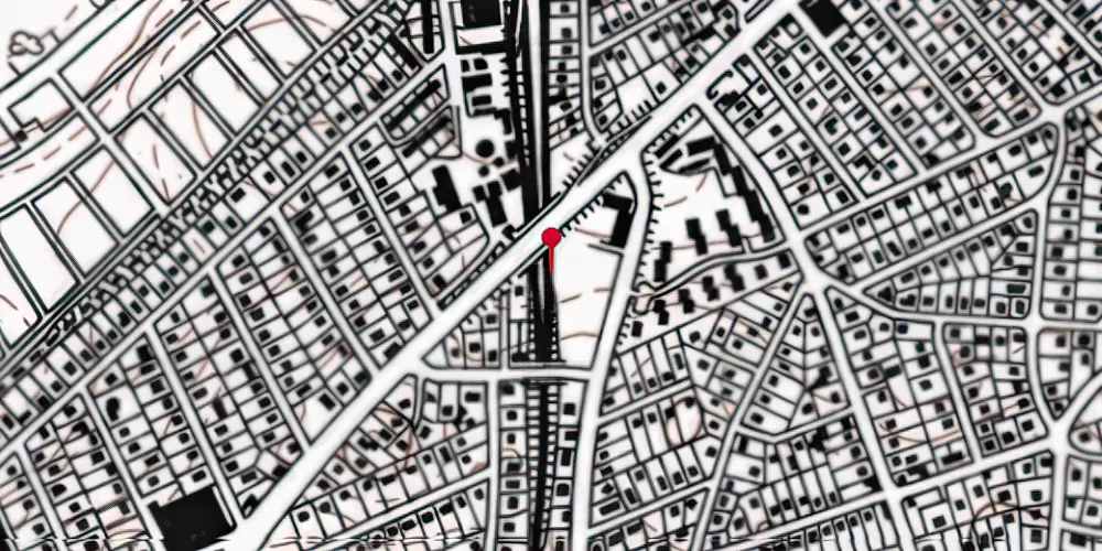 Historisk kort over Kongsvang Letbanestation Historisk kort over Kongsvang Letbanestation