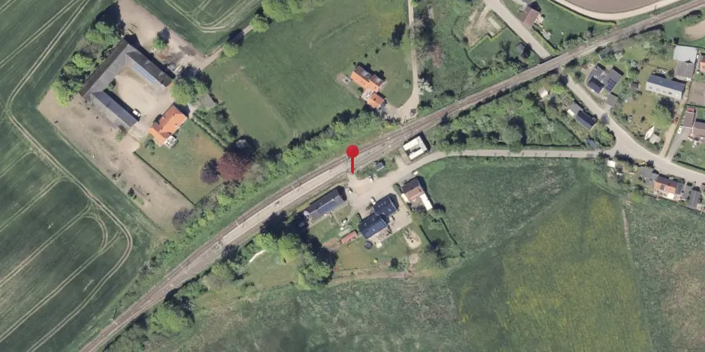 Historisk kort over Assedrup Letbanestation Historisk kort over Assedrup Letbanestation