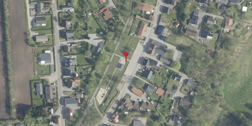 Historisk kort over Skelhøje Holdeplads [1906-1922]