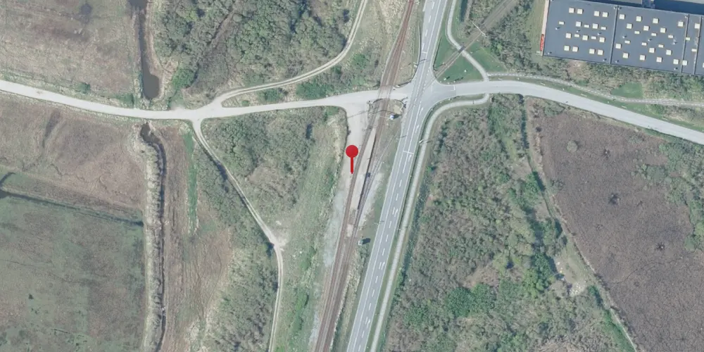 Historisk kort over Rønland Station [1955-1979]