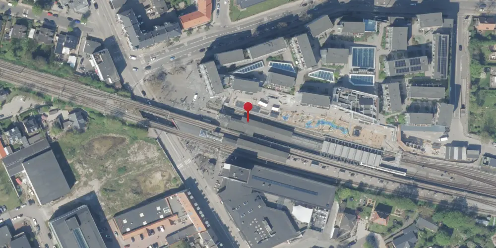 Historisk kort over Vanløse Station [1898-1913]