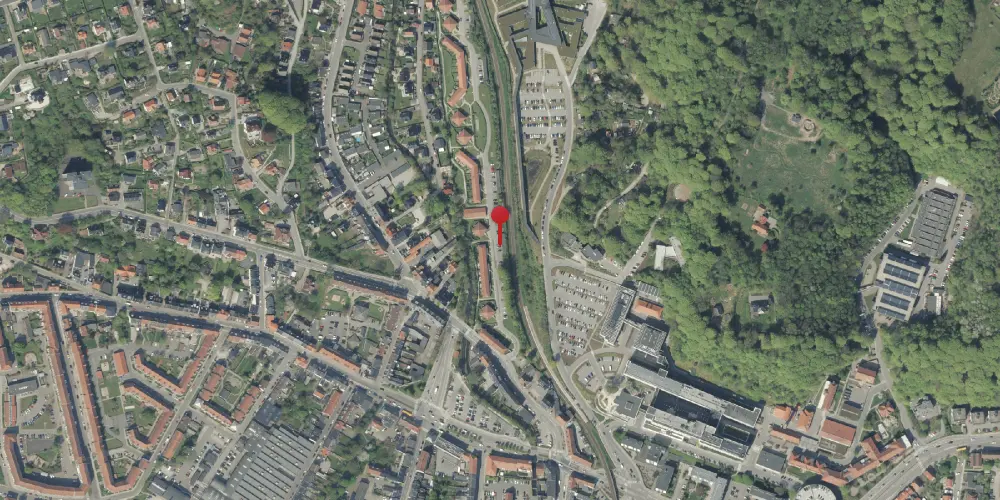 Historisk kort over Vejle Nord Trinbræt Historisk kort over Vejle Nord Trinbræt
