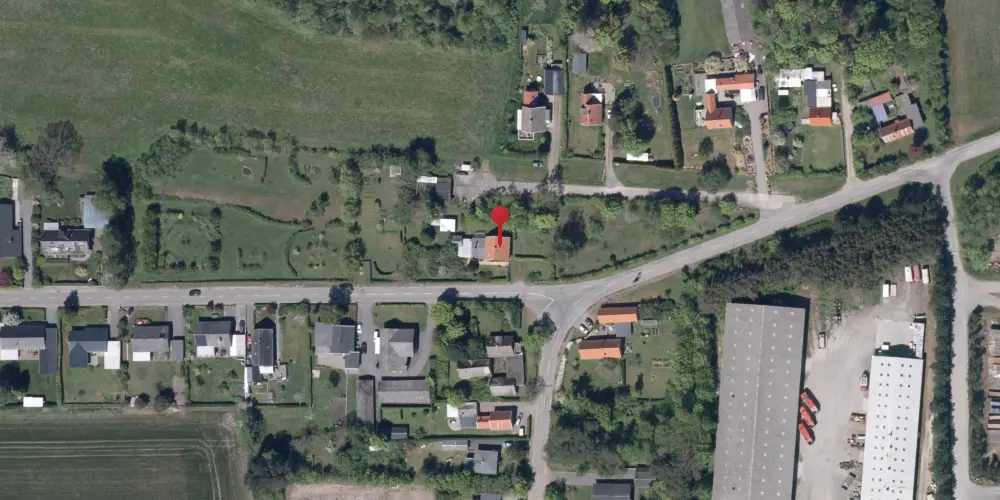 Historisk kort over Balka Station [1935-1945]
