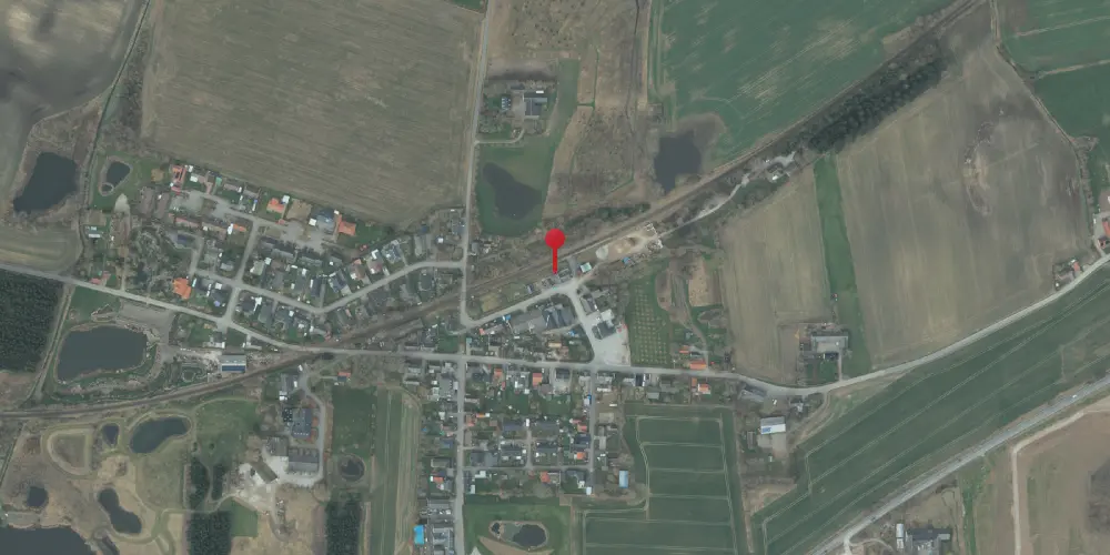 Historisk kort over Vedde Station [1903-1982]