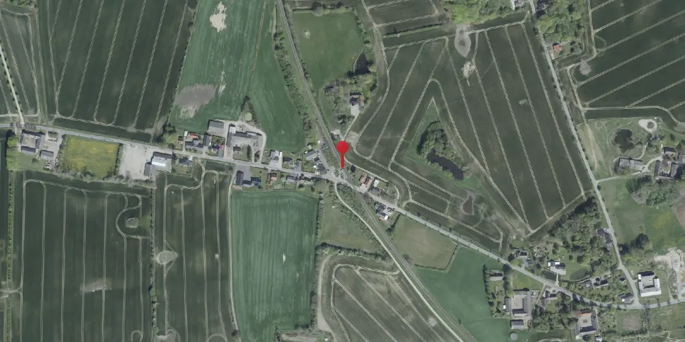Historisk kort over Rudme Trinbræt