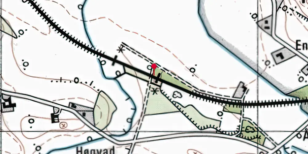 Historisk kort over Nødager Grusgrav Historisk kort over Nødager Grusgrav