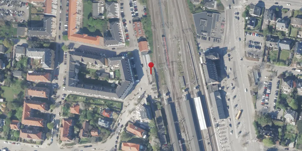 Historisk kort over Hellerup Assistancebilletsalgssted