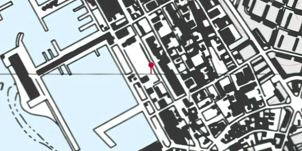Historisk kort over Esbjerg ny Havn Godsekspeditionen Historisk kort over Esbjerg ny Havn Godsekspeditionen