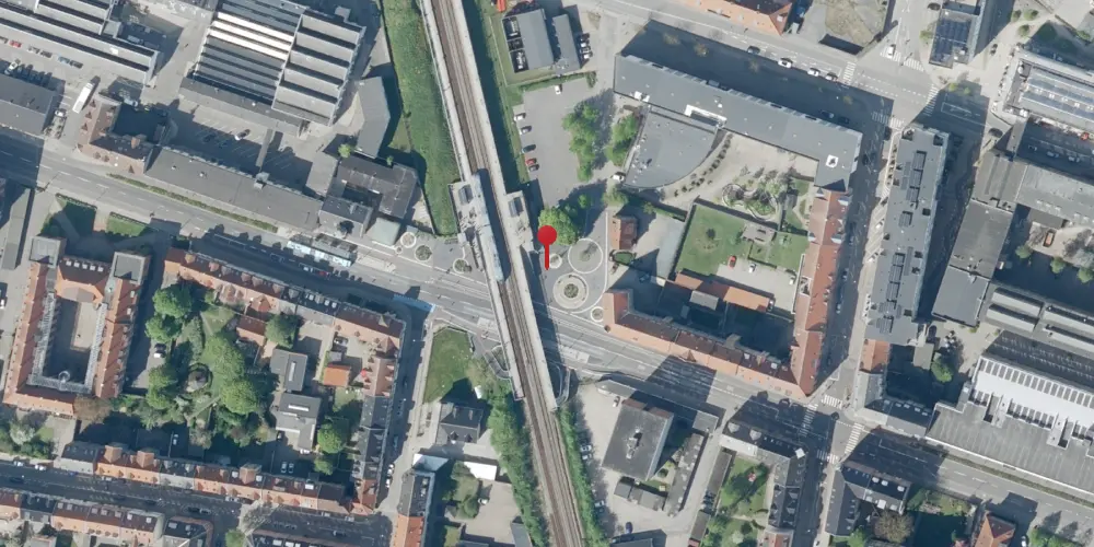 Historisk kort over Kastetvej Blokpost Historisk kort over Kastetvej Blokpost