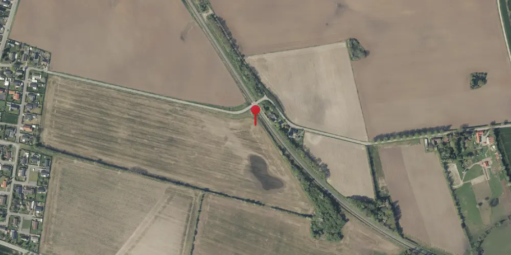 Historisk kort over Stallerup Forgreningsstation Historisk kort over Stallerup Forgreningsstation
