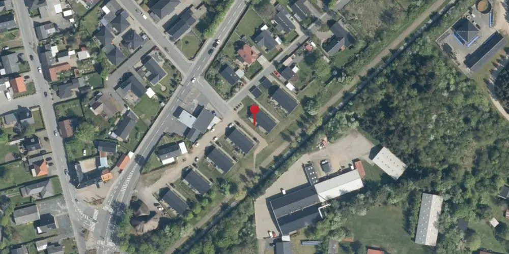 Historisk kort over Sunds Station [1922-1959]