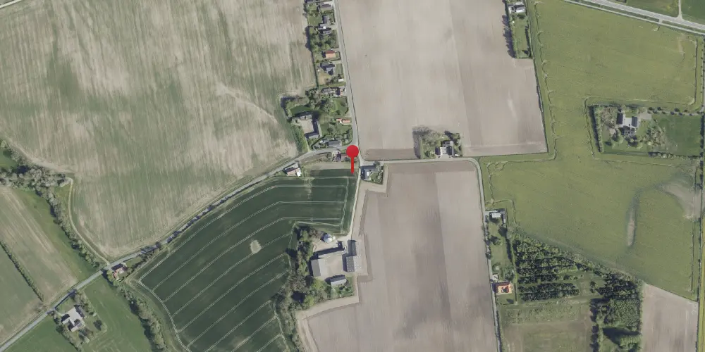 Historisk kort over Vesterby Billetsalgssted [1884-1886]