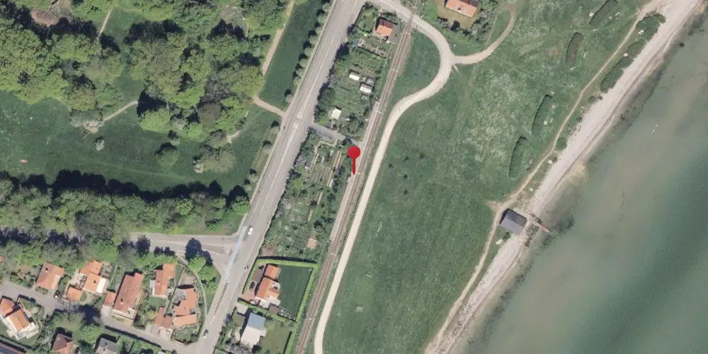 Historisk kort over Risskov Strandpark Letbanestation Historisk kort over Risskov Strandpark Letbanestation