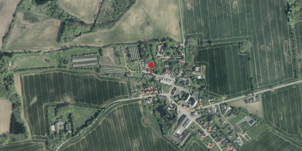 Historisk kort over Gamby Station Historisk kort over Gamby Station