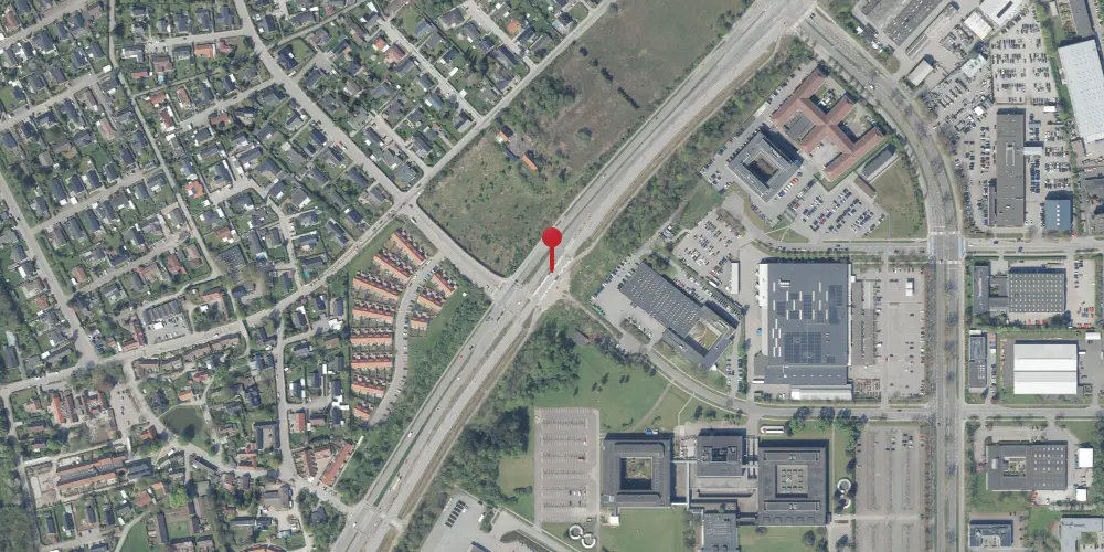 Historisk kort over Glostrup Ejby Letbanestation Historisk kort over Glostrup Ejby Letbanestation