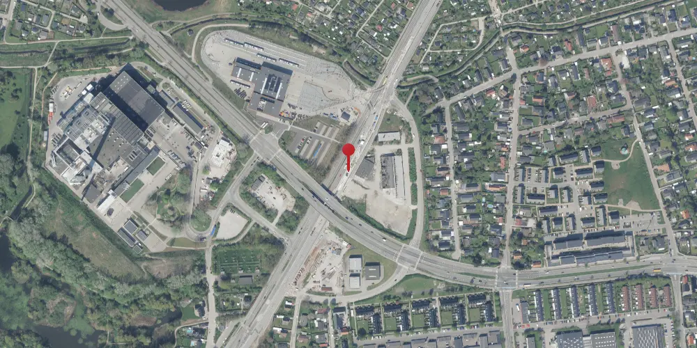 Historisk kort over Rødovre Nord Letbanestation Historisk kort over Rødovre Nord Letbanestation