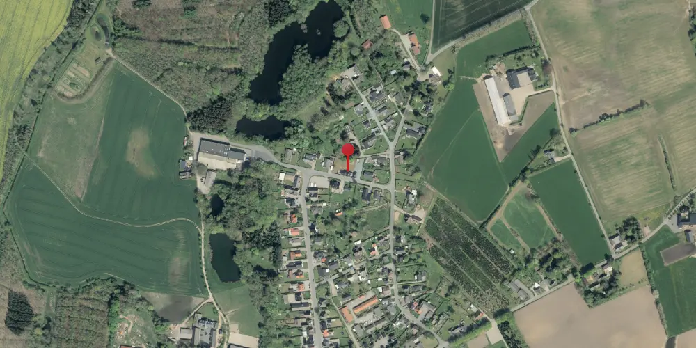 Historisk kort over Harndrup Station Historisk kort over Harndrup Station