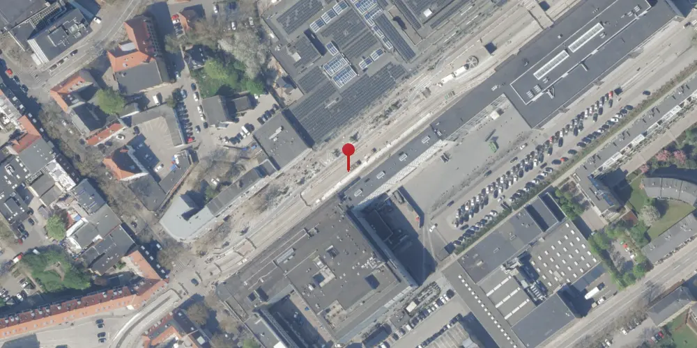 Historisk kort over Lyngby Centrum Letbanestation Historisk kort over Lyngby Centrum Letbanestation