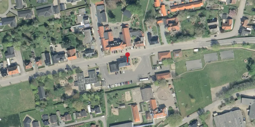 Historisk kort over Brenderup Station Historisk kort over Brenderup Station