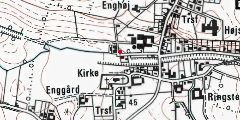 Historisk kort over Asperup Station Historisk kort over Asperup Station