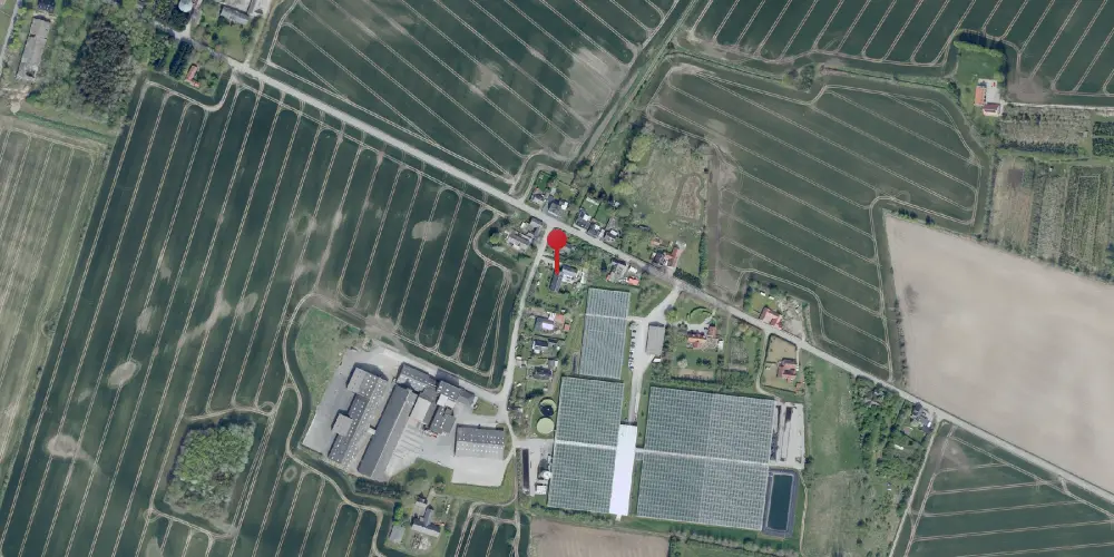 Historisk kort over Beldringe Station