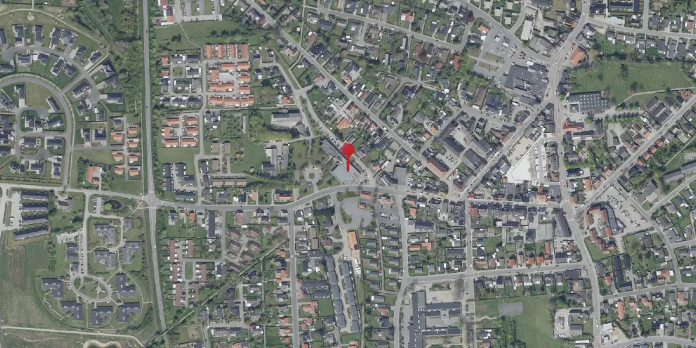 Historisk kort over Otterup Station