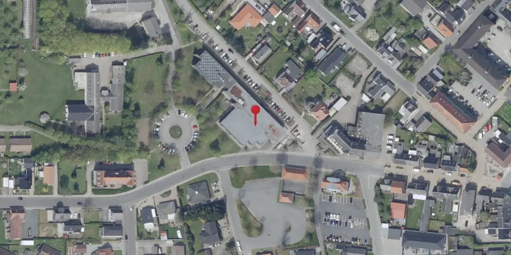Historisk kort over Otterup Station