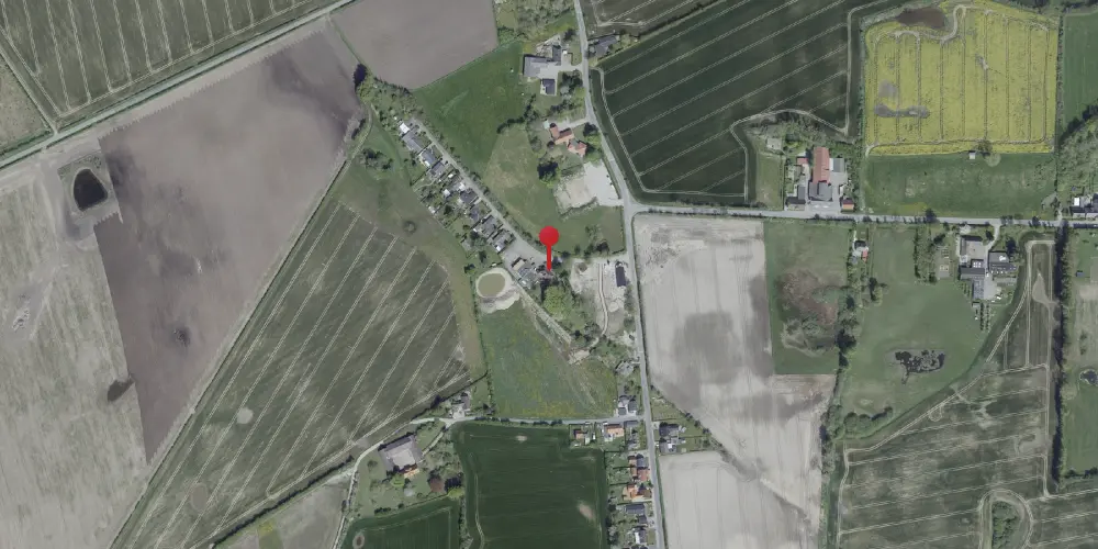 Historisk kort over Egense Station Historisk kort over Egense Station