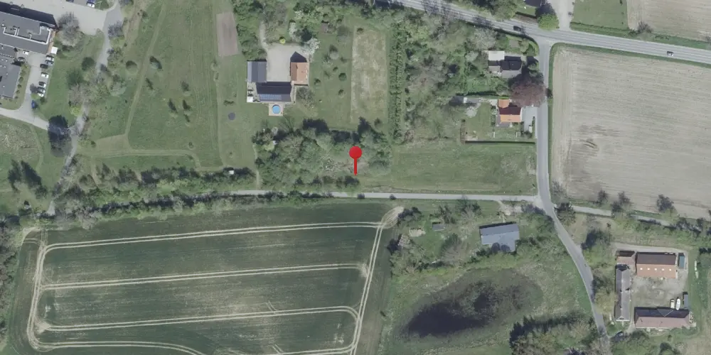Historisk kort over Aakilde Trinbræt