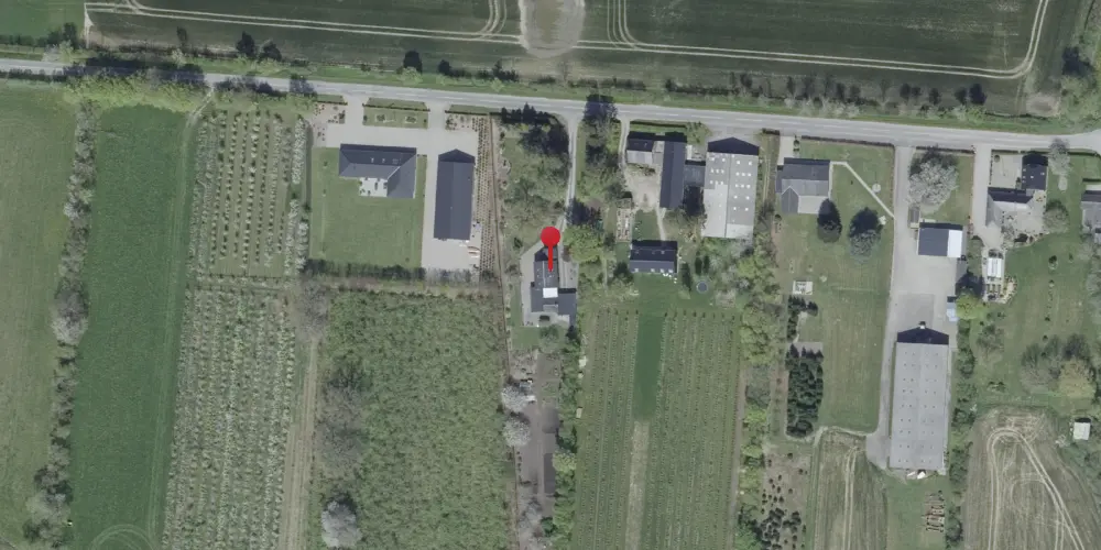 Historisk kort over Holmdrup Holdeplads