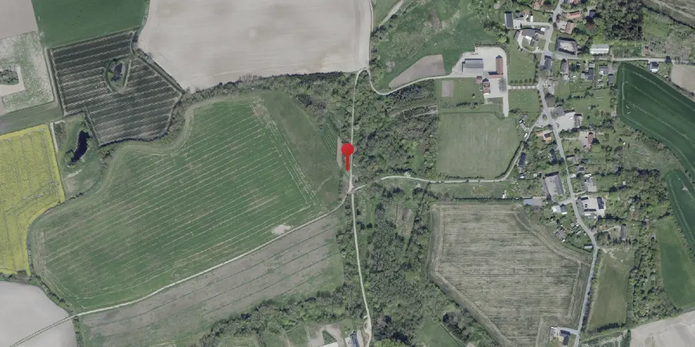 Historisk kort over Kogsbølle Trinbræt