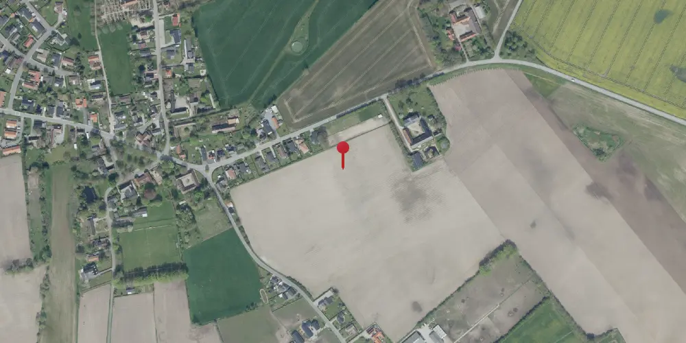 Historisk kort over Fangel Station Historisk kort over Fangel Station