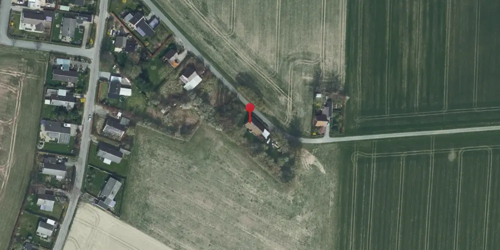 Historisk kort over Vester Tirsted Station Historisk kort over Vester Tirsted Station