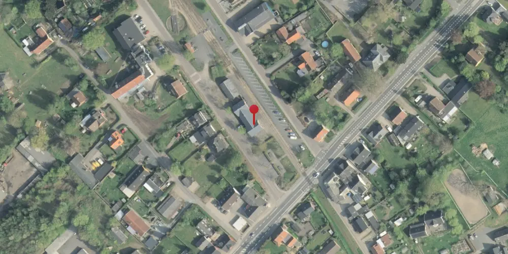 Historisk kort over Korinth Station Historisk kort over Korinth Station