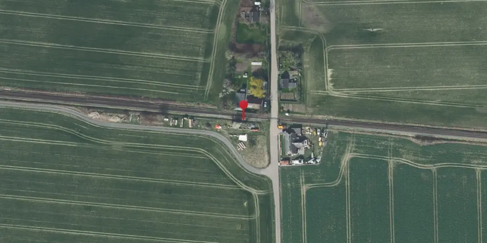 Historisk kort over Østofte Holdeplads Historisk kort over Østofte Holdeplads