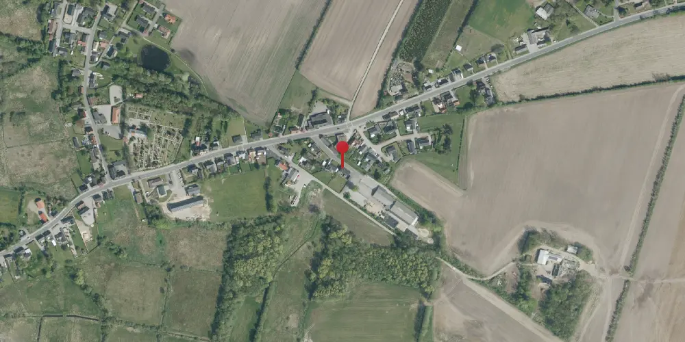 Historisk kort over Simested Station Historisk kort over Simested Station