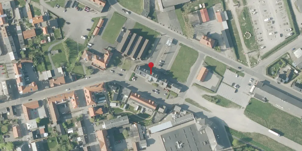 Historisk kort over Løgstør Station