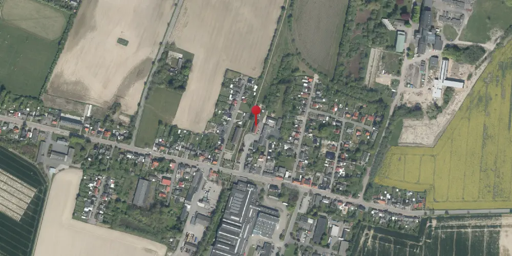 Historisk kort over Holeby Station Historisk kort over Holeby Station