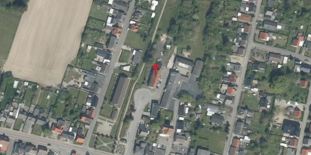 Historisk kort over Holeby Station Historisk kort over Holeby Station