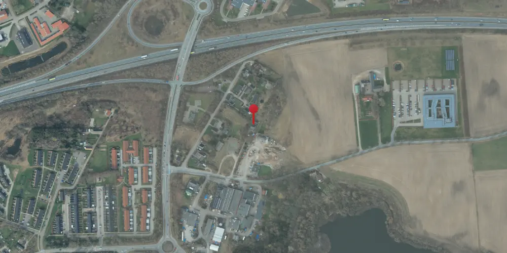 Historisk kort over Pedersborg Station Historisk kort over Pedersborg Station
