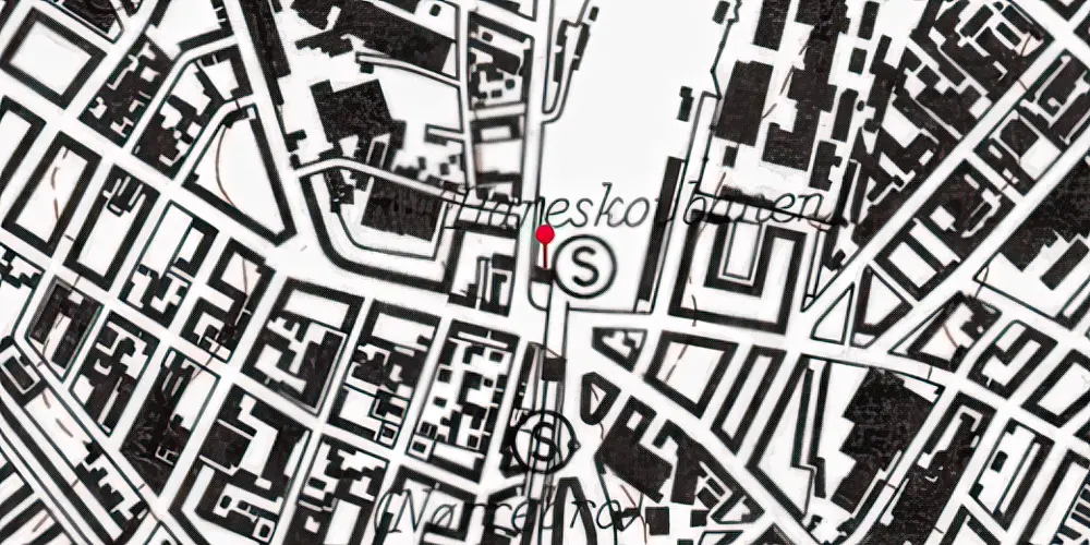 Historisk kort over København Lygten Station Historisk kort over København Lygten Station