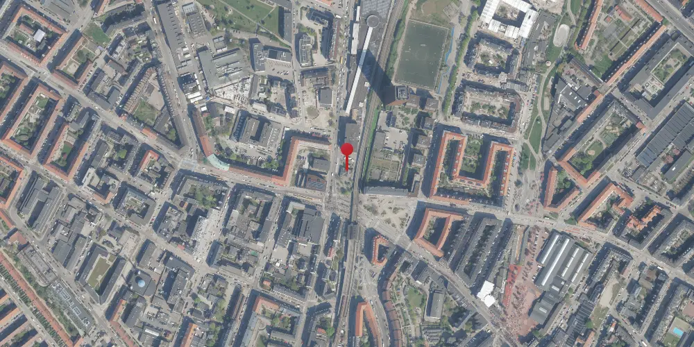 Historisk kort over København Lygten Station Historisk kort over København Lygten Station