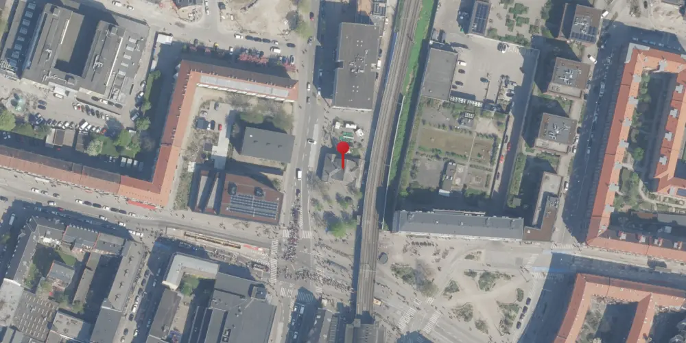 Historisk kort over København Lygten Station Historisk kort over København Lygten Station