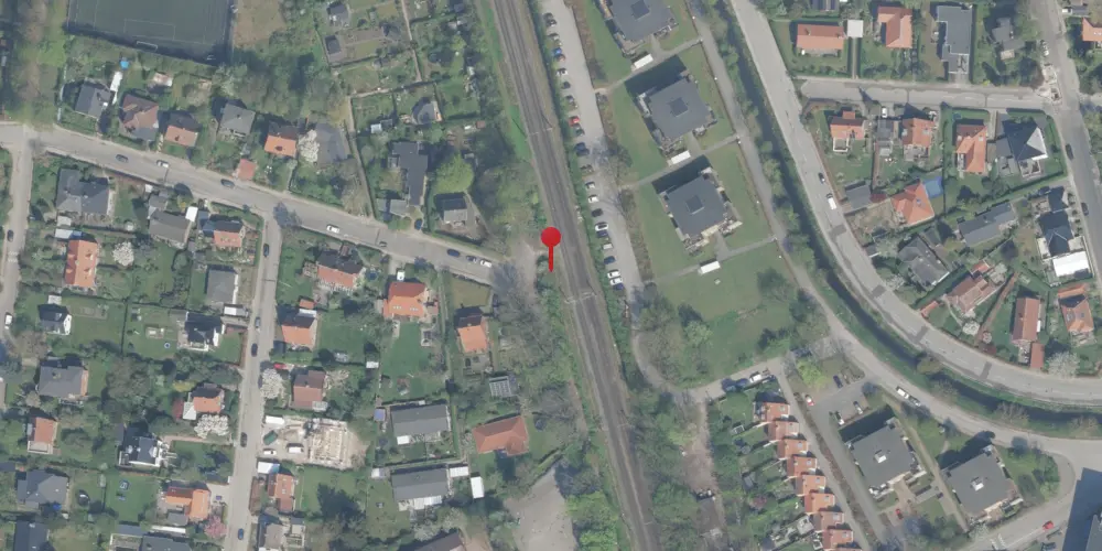 Historisk kort over Emdrup Station [1906-1948]