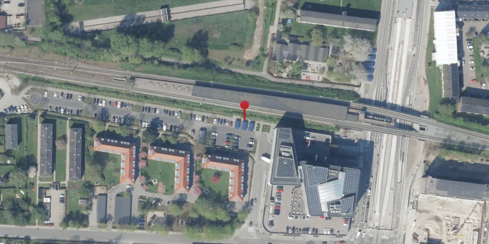Historisk kort over Buddinge Station [1906-1949]